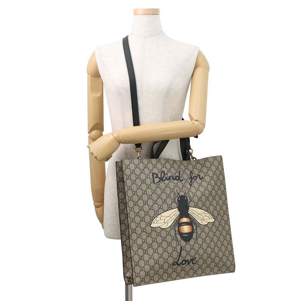 GUCCI Black Leather Tote Bag - Picture 5 of 15